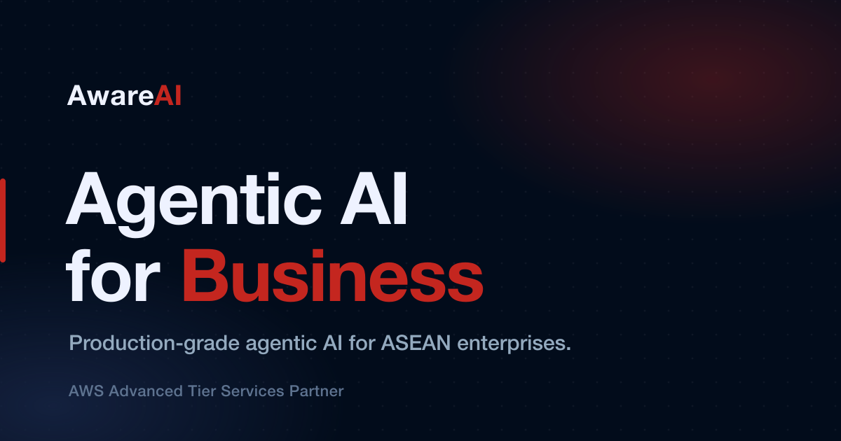 AwareAI | Agentic AI for Business, Built for ASEAN